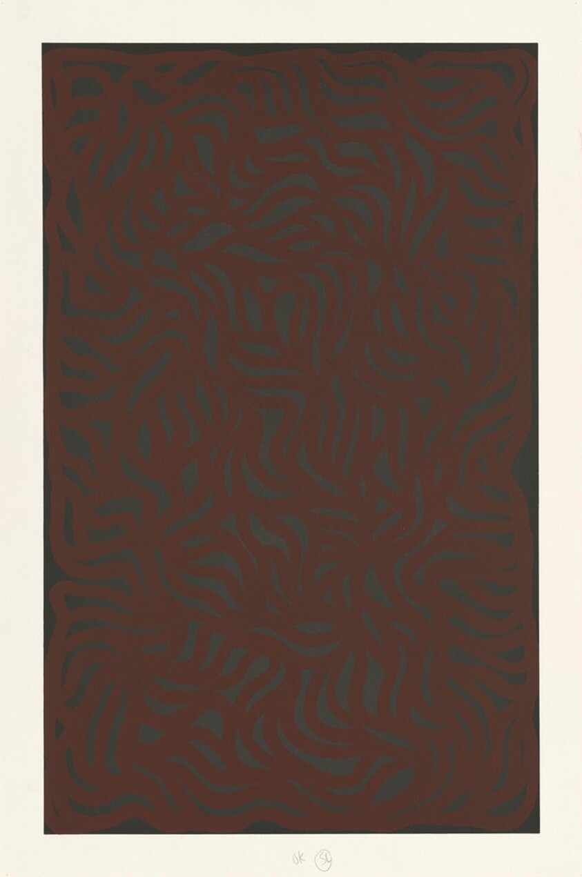 Loops & Curves Gray/Red