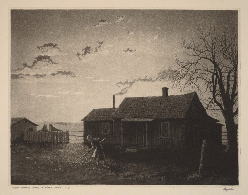 But Woman's Work is Never Done