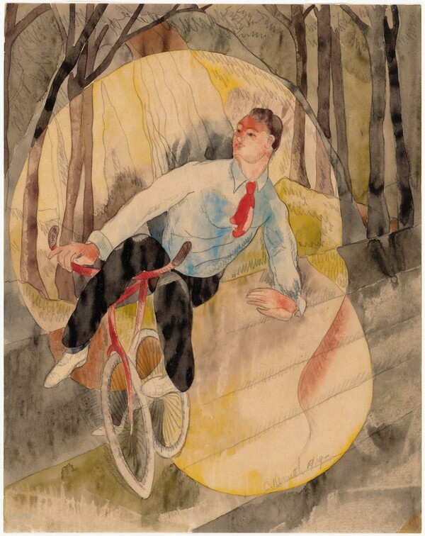In Vaudeville, the Bicycle Rider