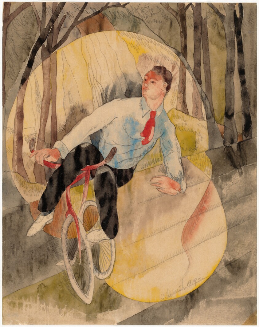 In Vaudeville, the Bicycle Rider