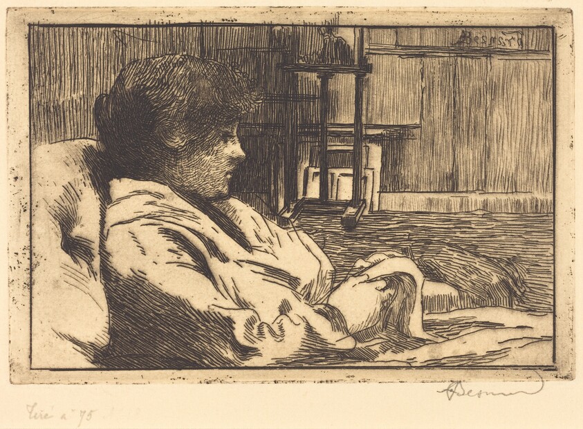 Woman Reading in the Studio (La Lecture dans l'atelier)