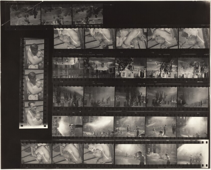 Street shower--New York City no number