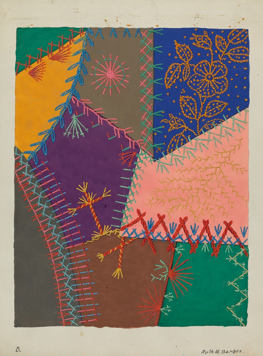 Crazy Quilt (Detail)