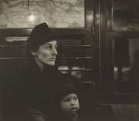 Subway Portrait, Walker Evans, 1938-1941