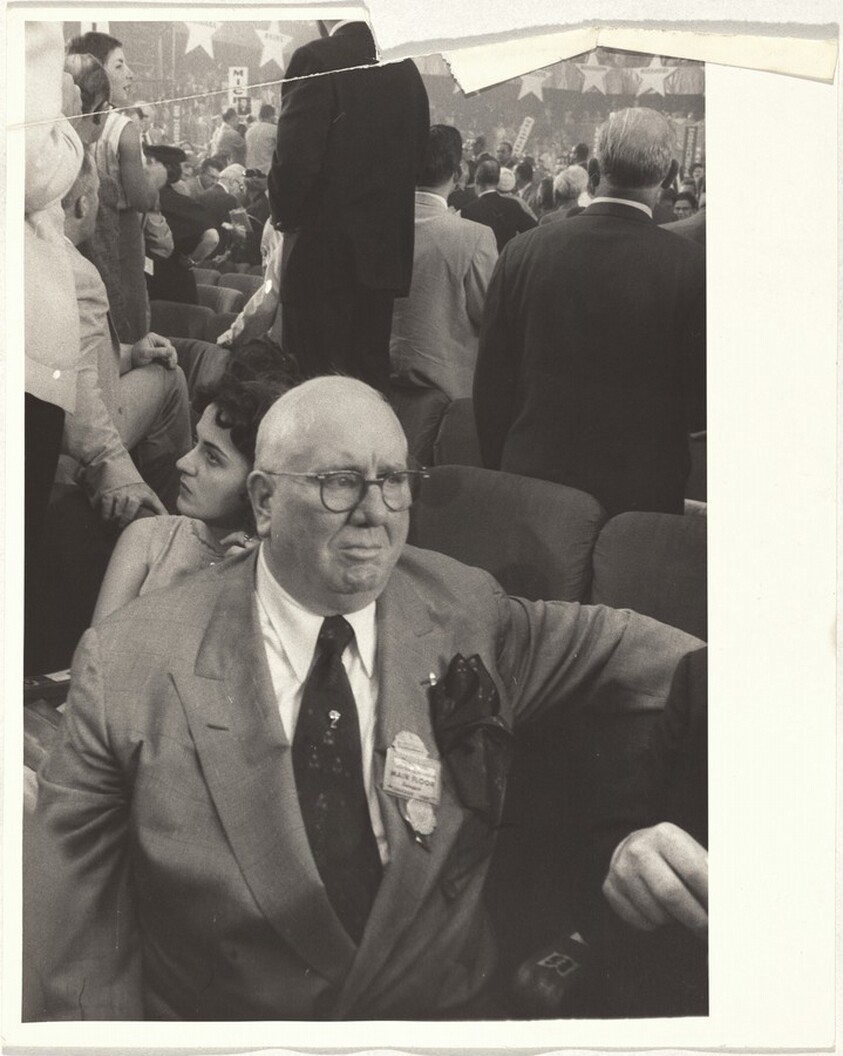 Delegate, convention hall--Chicago