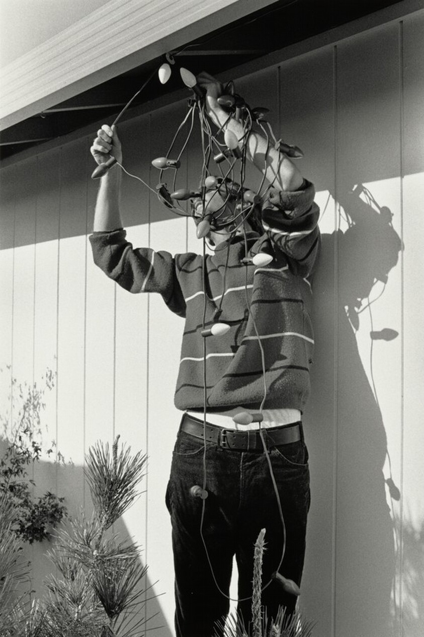 Stringing Lights, San Jose, California