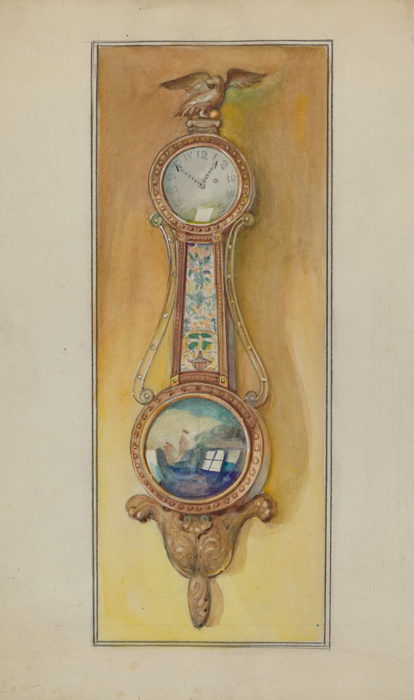 Clock, Girandole