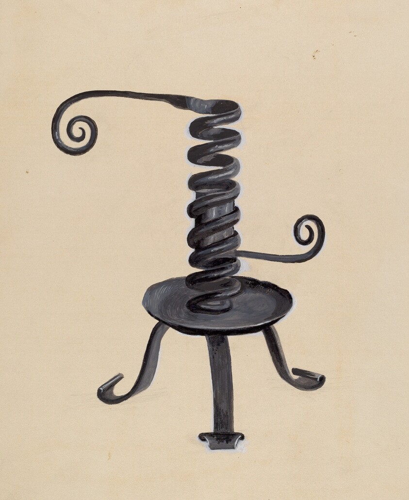 Spiral Candlestick