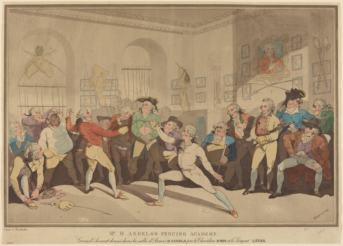 Mr. H. Angelo's Fencing Academy