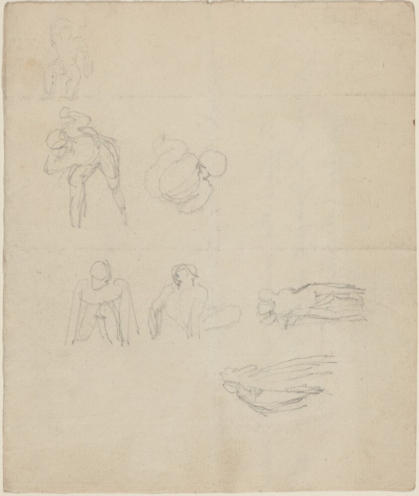 Sheet of Figures Studies