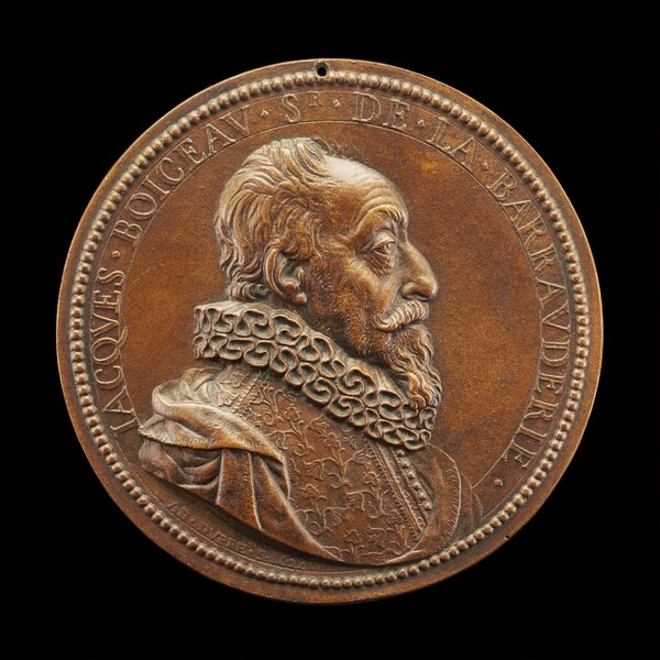 Jacques Boyceau de la Barauderie, c. 1562-1633/1638, Intendant des Jardins under Louis XIII [obverse]