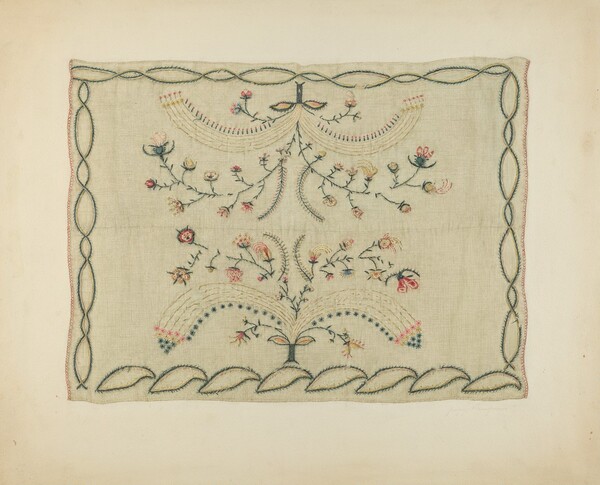 Embroidered Blanket