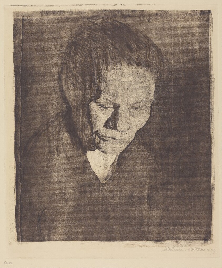 Woman with Bowed Head (Gesenkter Frauenkopf)