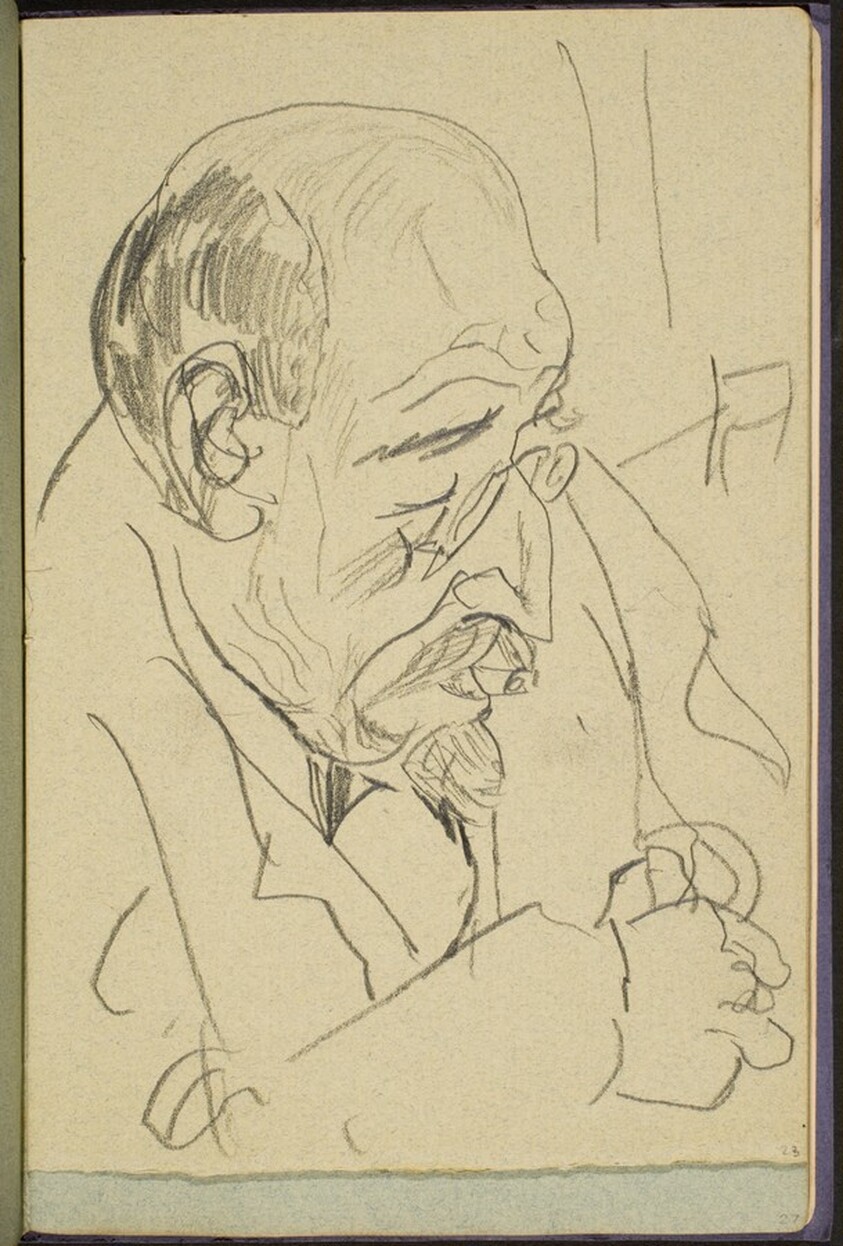 alter Mann mit Kneifer (Male Portrait) [p. 23]