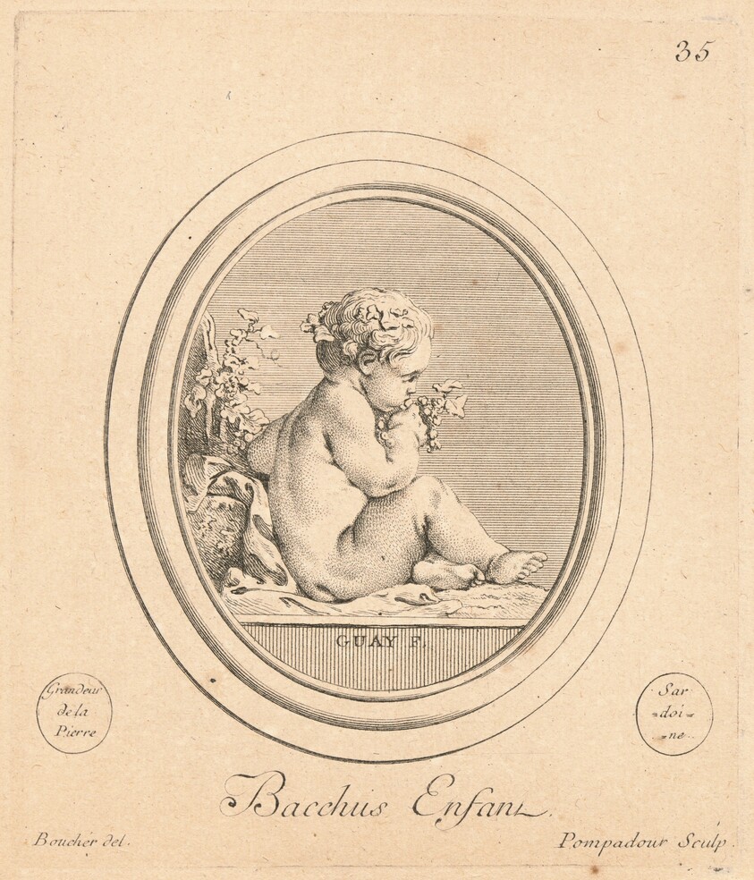 Bacchus enfant