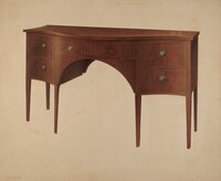 Sideboard, Isidore Sovensky, 1940