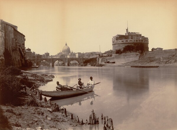 The Tiber by the Castel Sant'Angelo