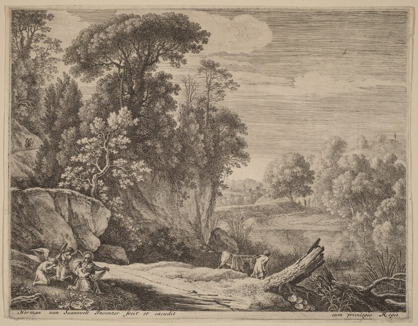 The Donkey Led to the River