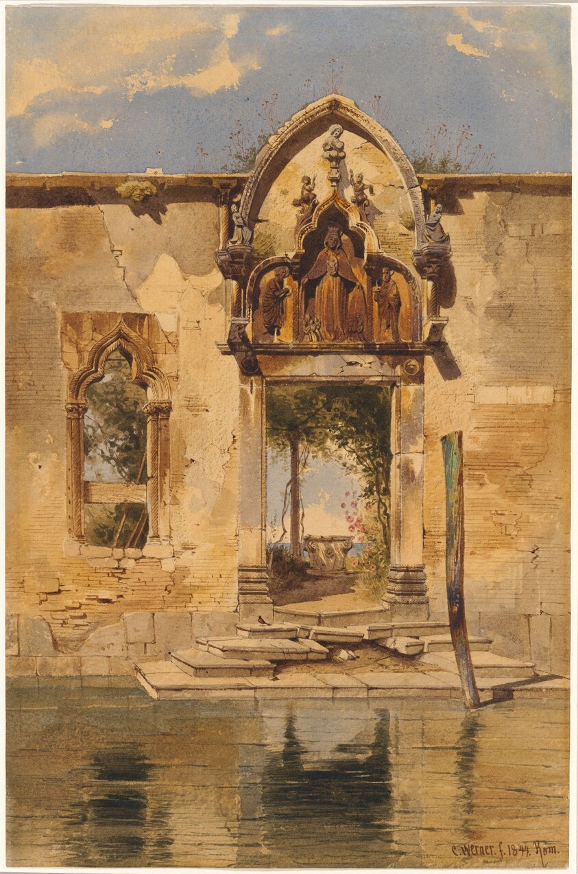 The Portal of the Madonna della Misericordia from the Canal