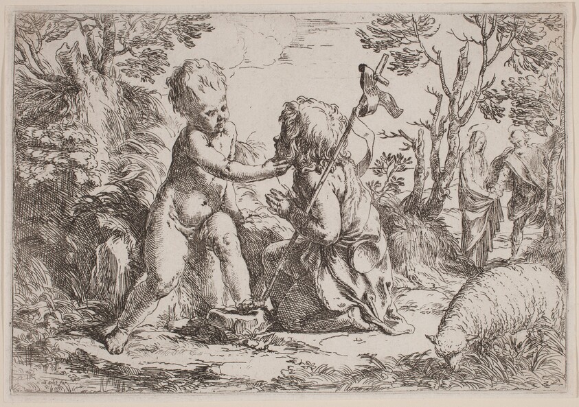 The Infant Jesus and Saint John