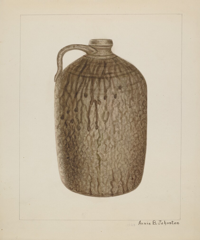 Stoneware Jar
