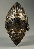 "The Morosini Helmet" (visored burgonet), Probably Milanese 16th Century, probably 1550/1560