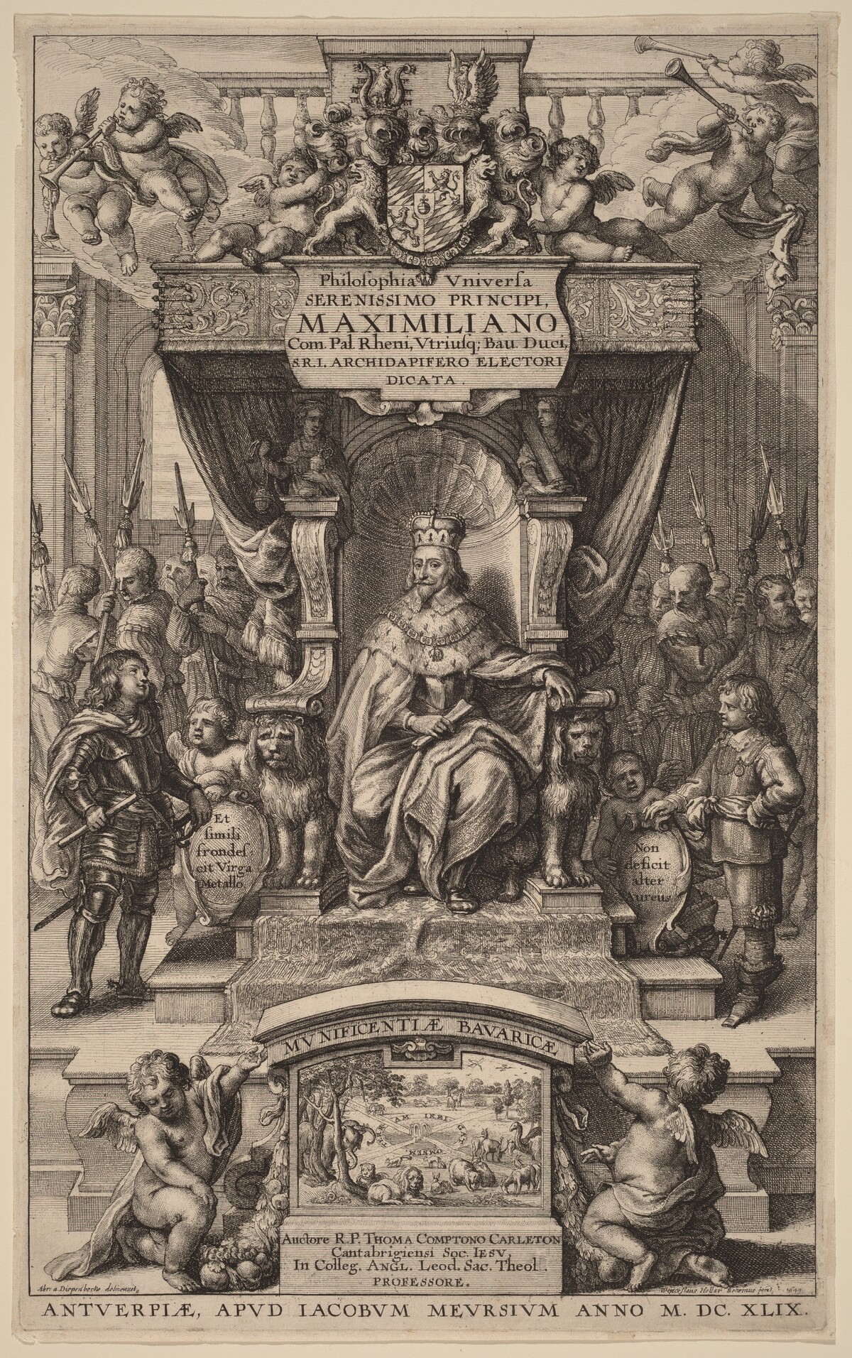 Title Page to "Philosophia Universia"