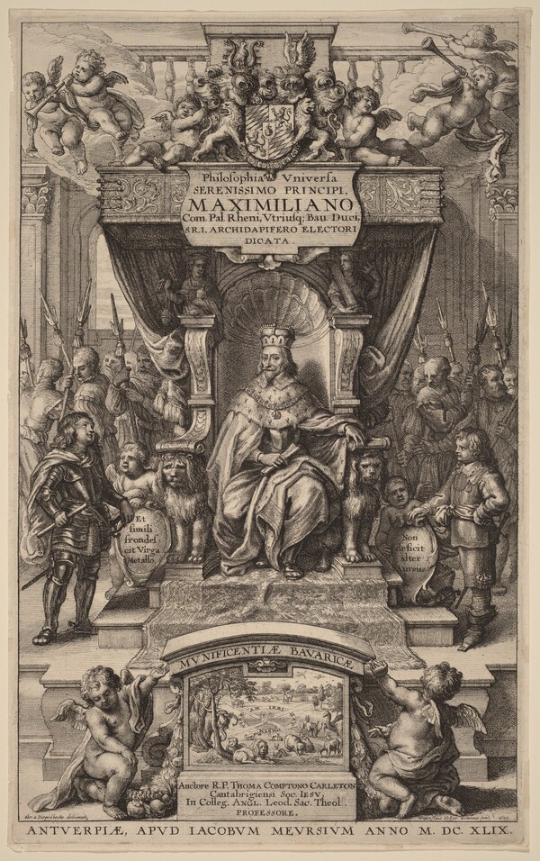Title Page to "Philosophia Universia"