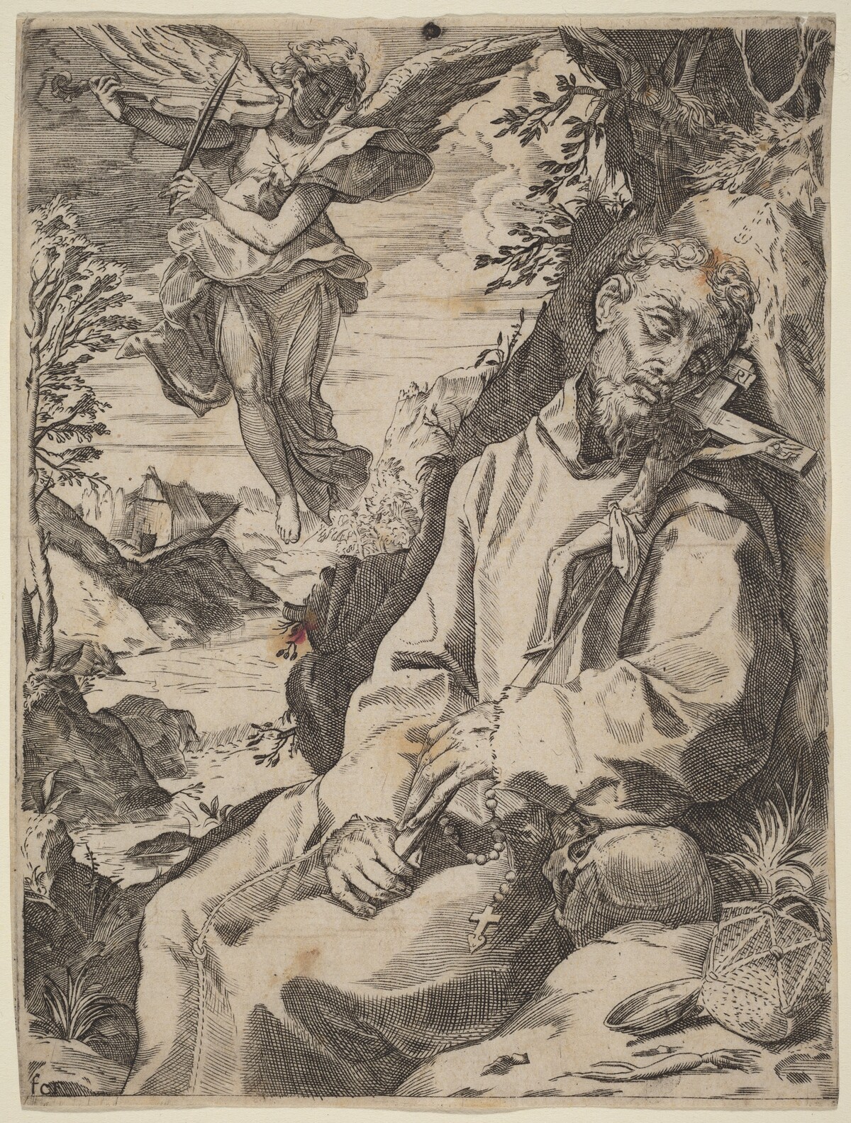 Saint Francis Consoled by the Musical Angel