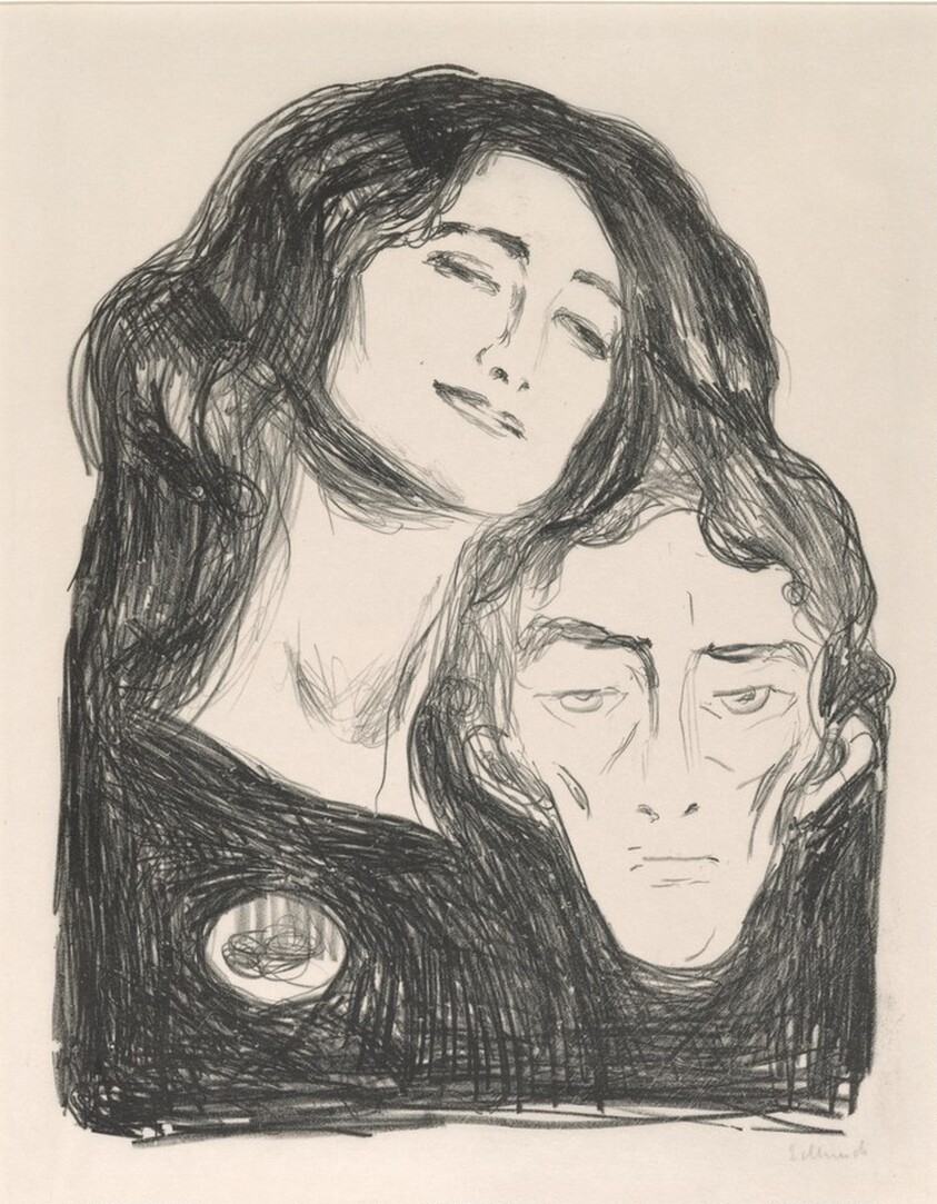 Salome (Self-Portait with Eva Mudocci)