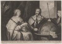Thomas Howard, Earl of Arundel and His Wife, Lucas Emil Vorsterman after Sir Anthony van Dyck