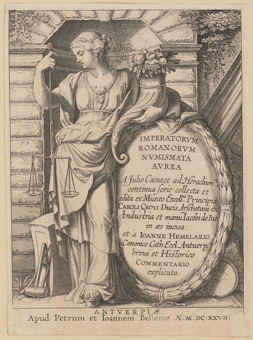 Title Page for Imperatorvm Romanorvm Nvmismata Avrea