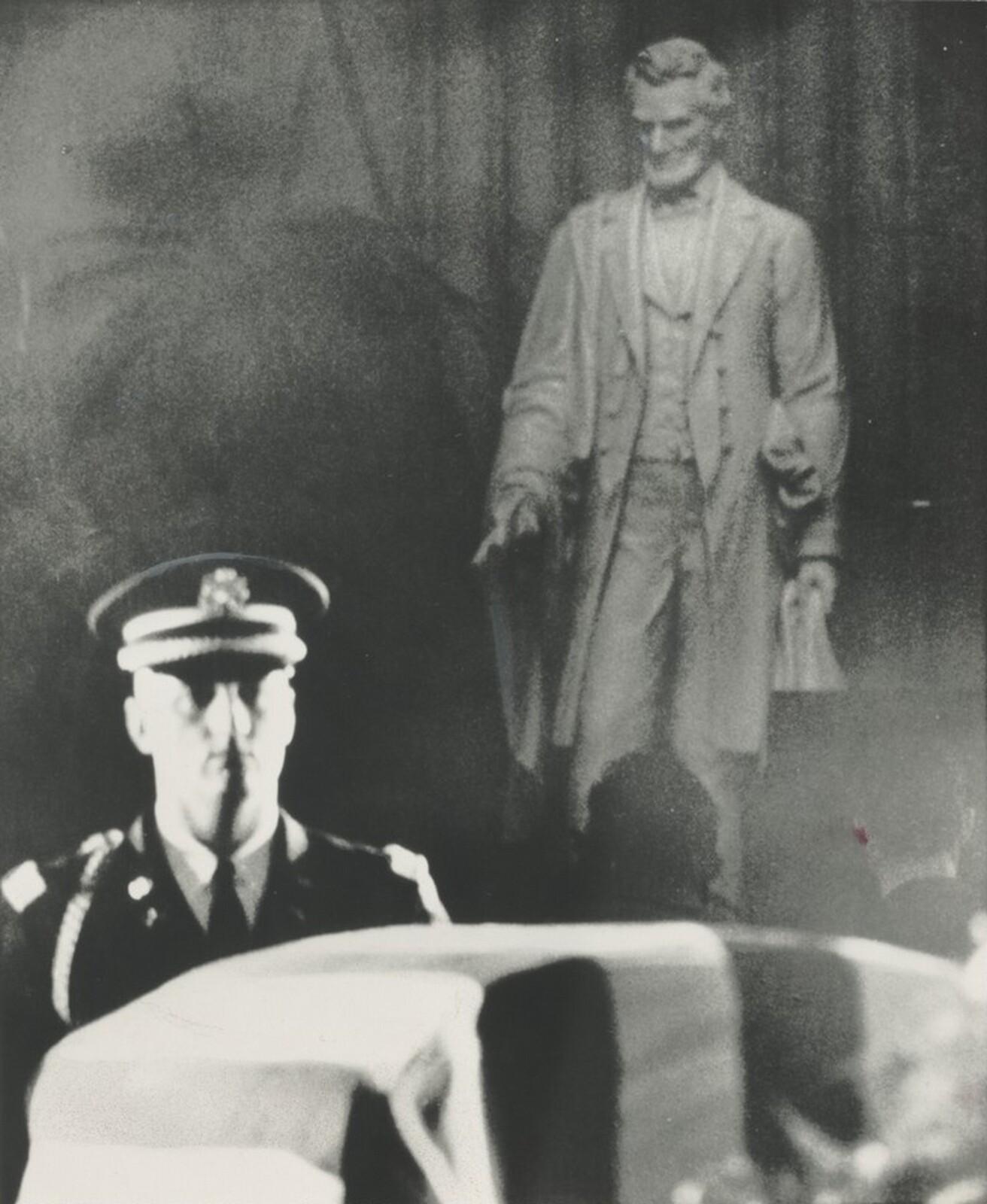 Title from caption on object: “Solemn Scene”, Harry Harris, November 24, 1963