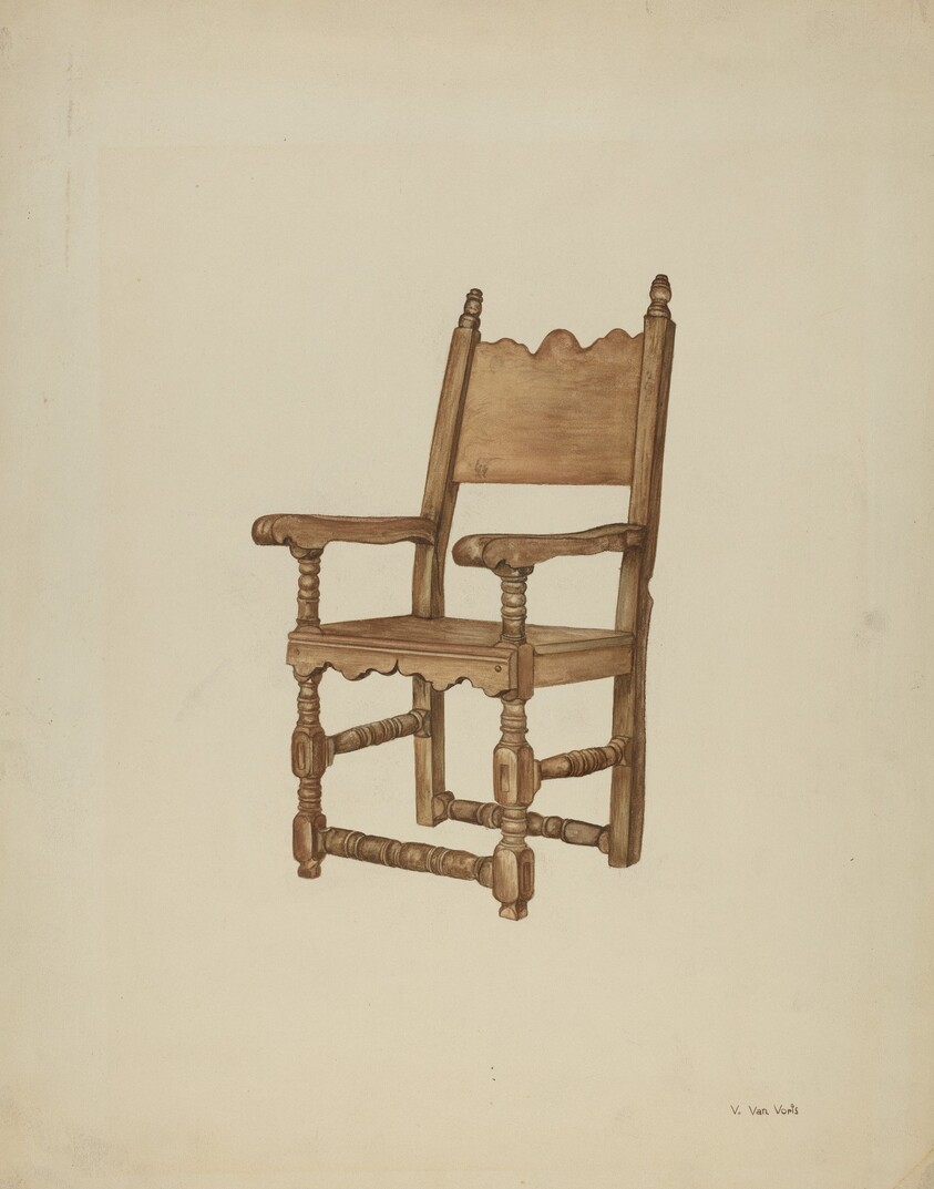 Sacristy chair