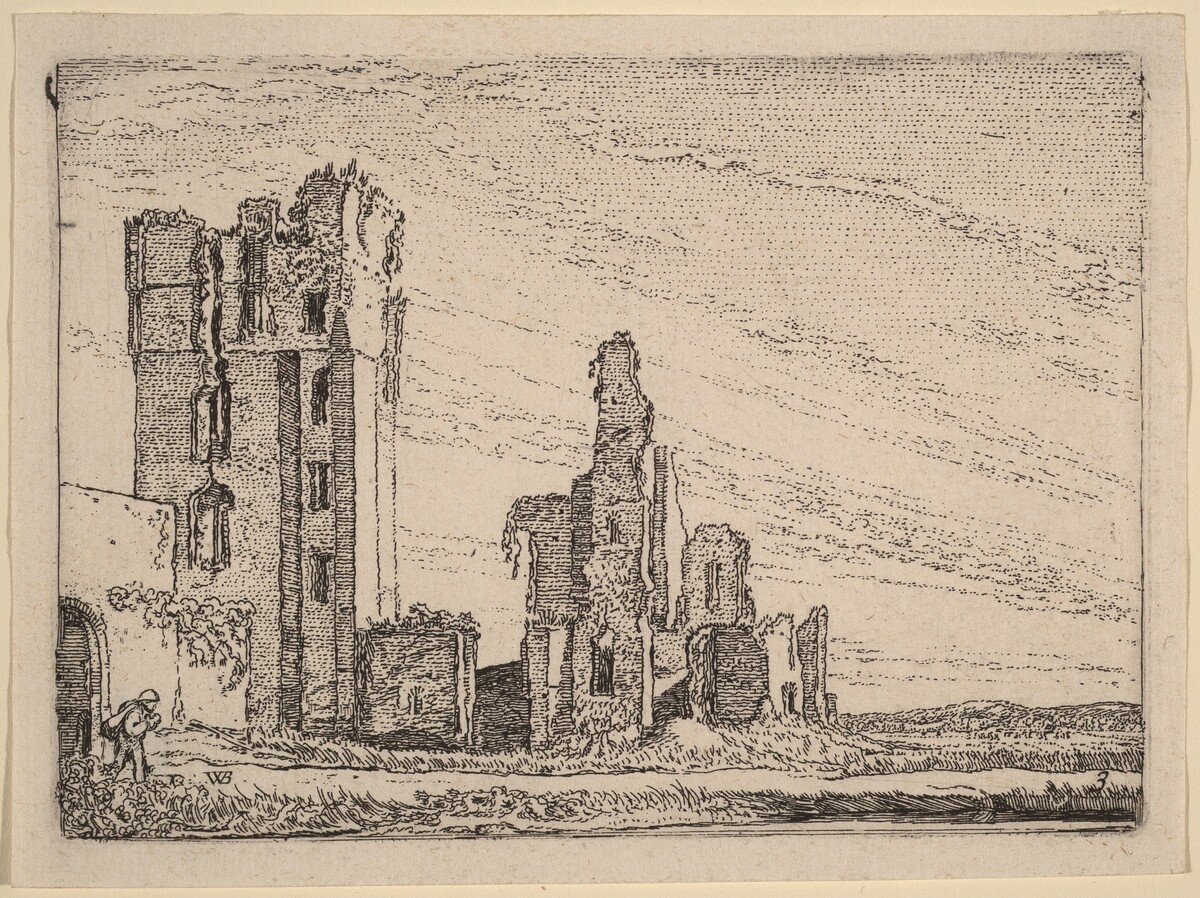 Two Ruins (Huys te Kleef near Haarlem)
