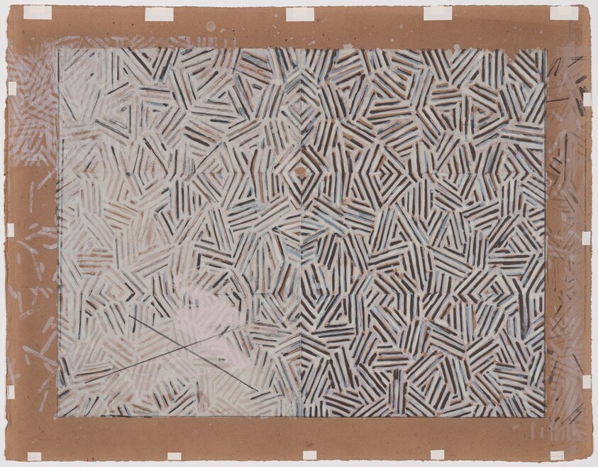 Corpse and Mirror [verso] [trial proof]