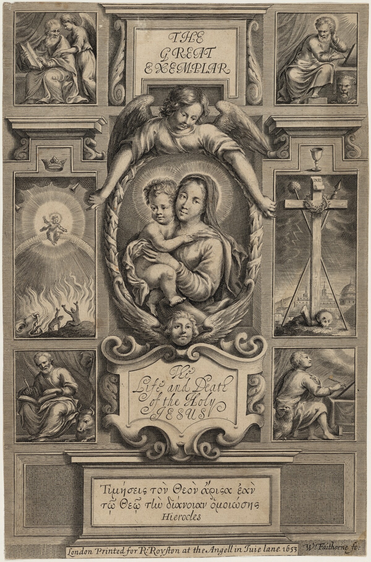 Title Page to Jeremy Taylor, The Great Exemplar