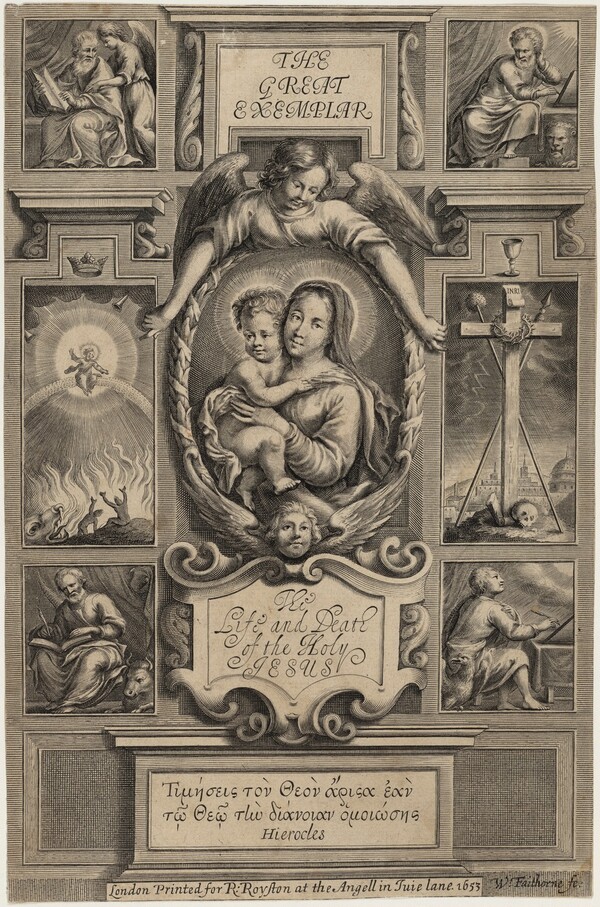 Title Page to Jeremy Taylor, The Great Exemplar