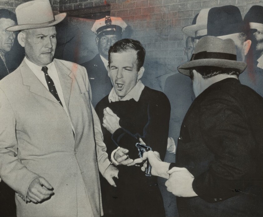 Title from caption on object: “Two Days after He Was Accused of Assassinating the President...”