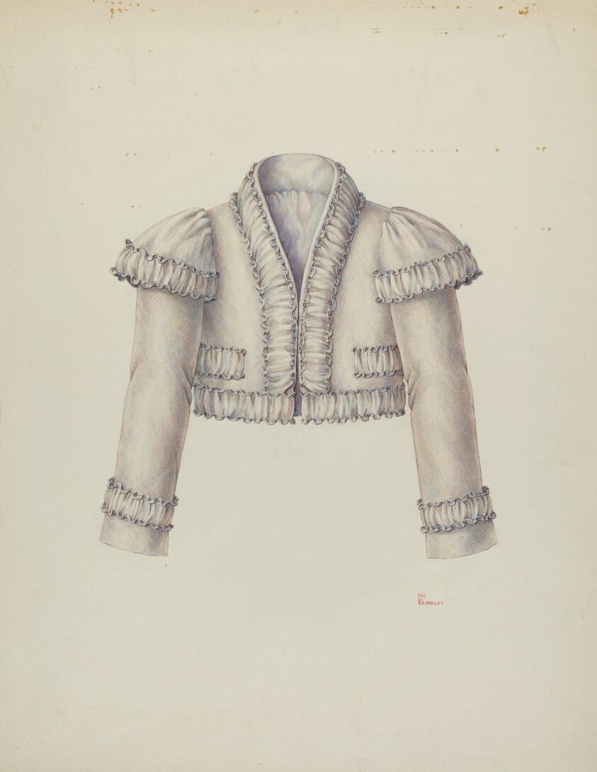 Embroidered Bolero Jacket