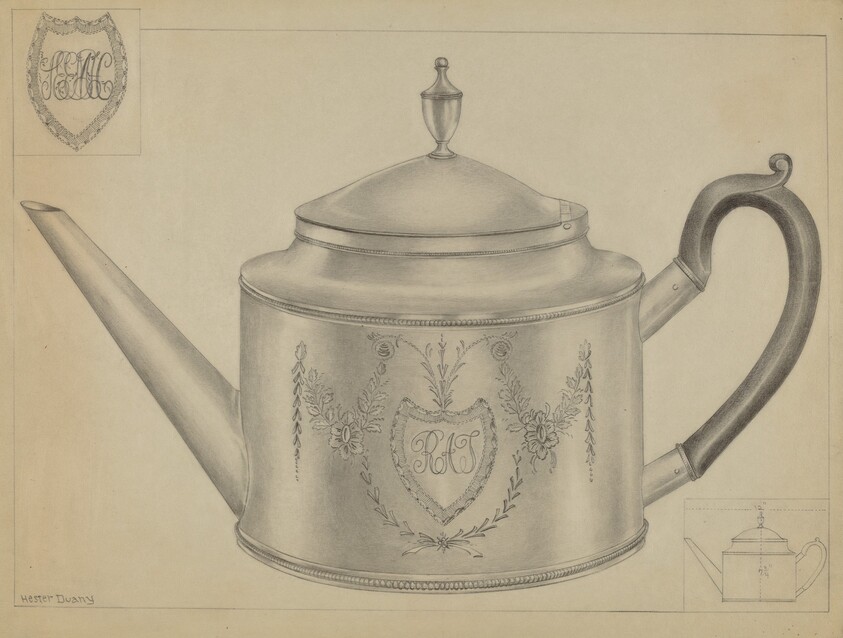 Silver Teapot