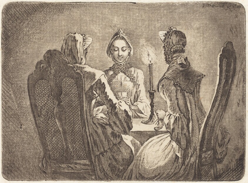 The Card Game (Der kleine l'Hombre Tisch)