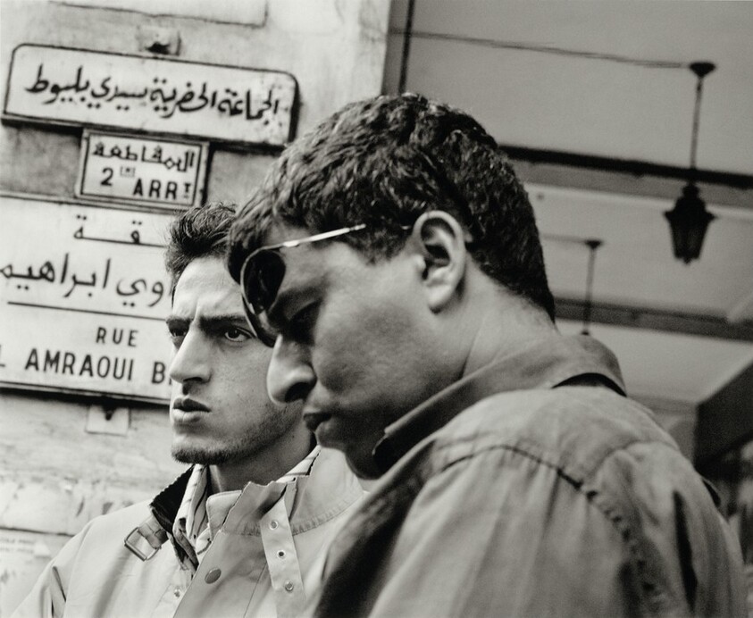 Casablanca, 2004, at the Cafe de France