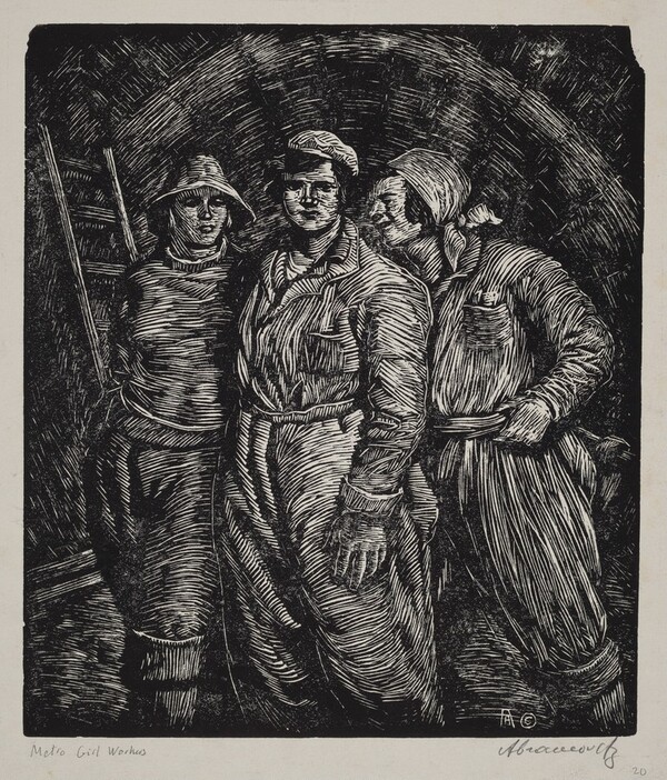 Metro Girl Workers (Russian Subway)