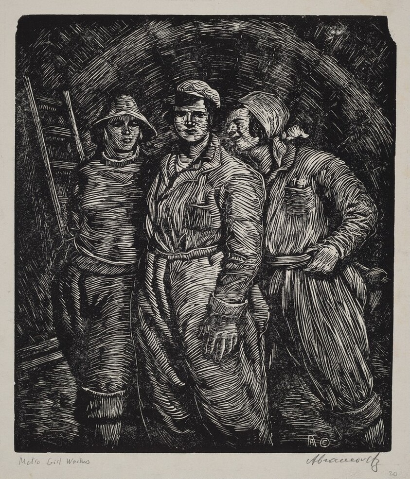 Metro Girl Workers (Russian Subway)