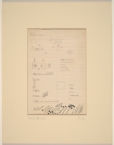 Music Walk (Notation Plan)