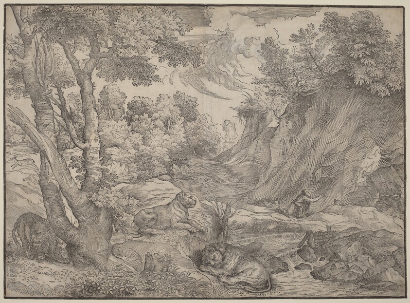 Saint Jerome in the Wilderness