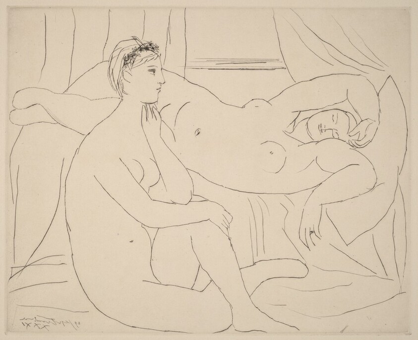 Two Nudes at Rest (Femmes se reposant)