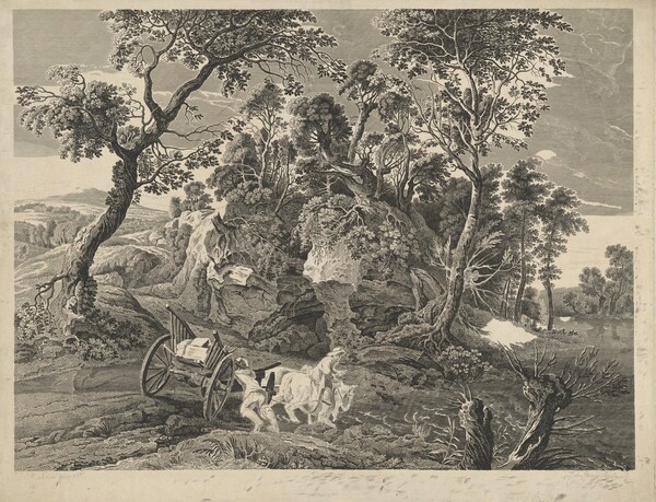 Landscape with Wagon