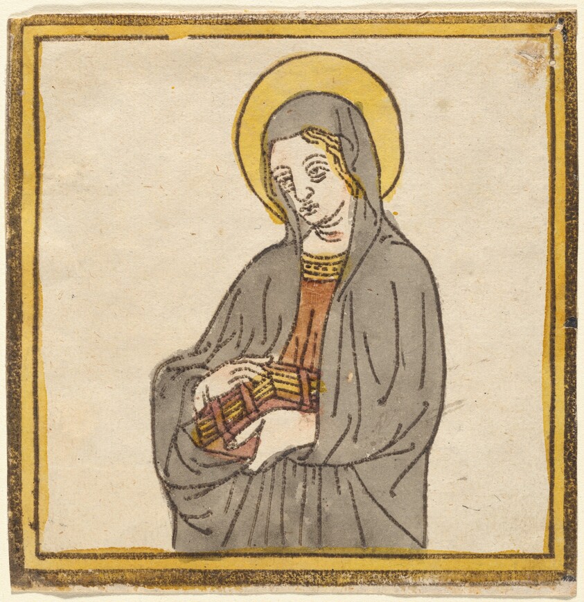 Saint Catherine of Siena, or Saint Clare of Assisi
